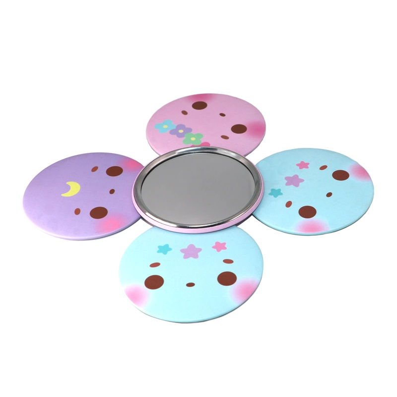 2022 Mini Round Cheap Small Makeup Pocket Mirror for Promotional