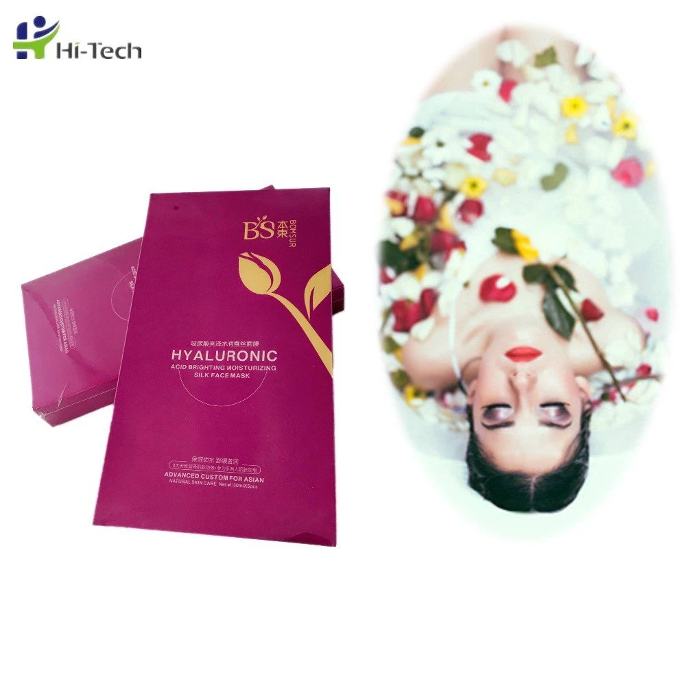 High quality/High cost performance  Hyaluronic Acid Beauty Hydrating Facial Mask