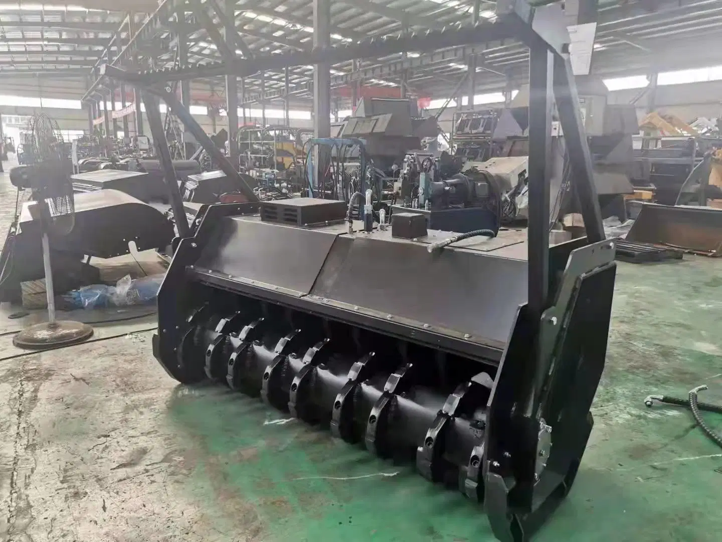 Construction Machinery Loader Attachments Forest Mulcher for Skid Steer Loader