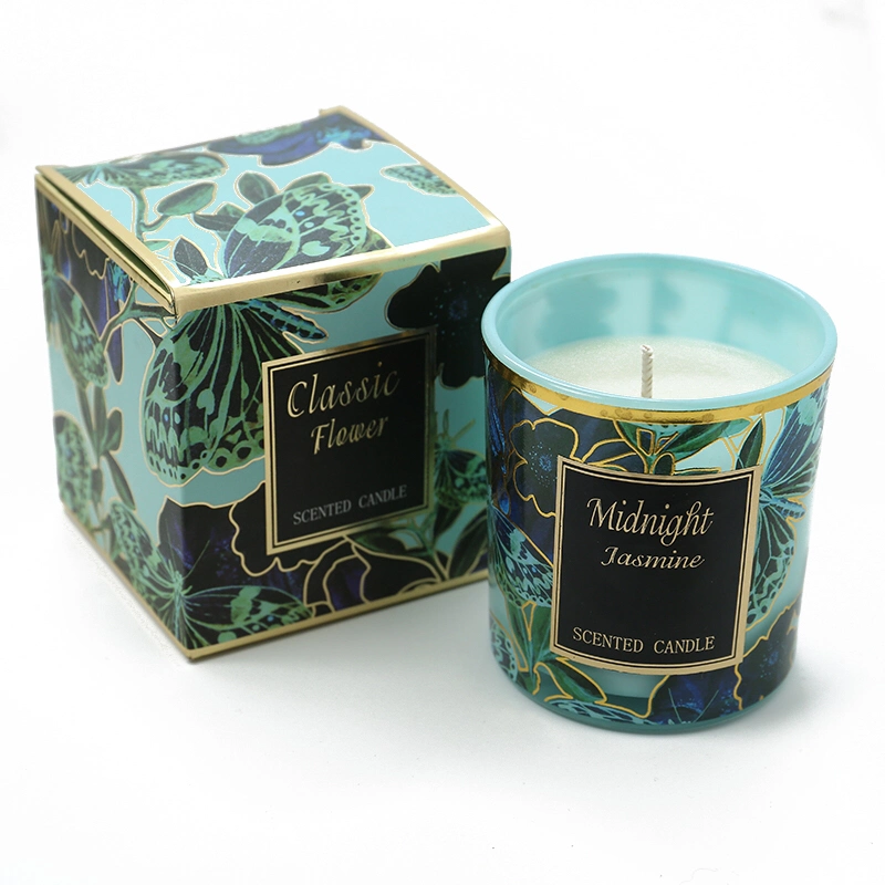 OEM Rh Vintage Style Unique Wholesale/Supplier Jar Luxury Box Smokeless Handmade Soy Wax Scent Candle Luxury Aromatherapy Candles