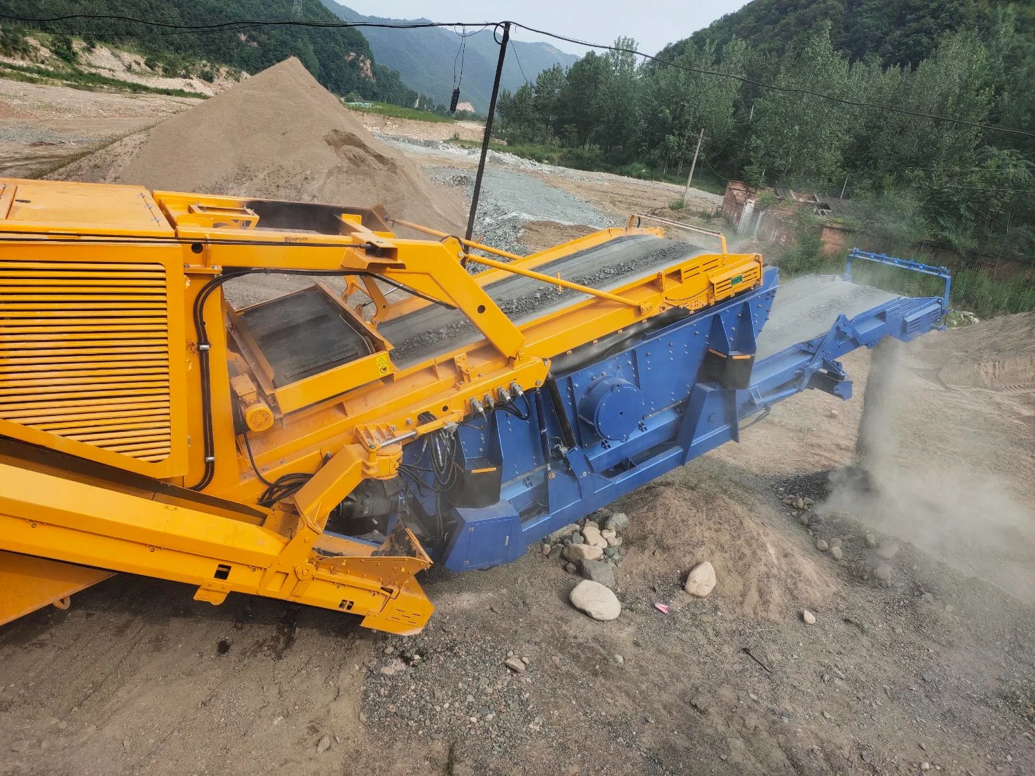 450t/H Stone Crushing Plant Aggregates & Sand Making Production Line