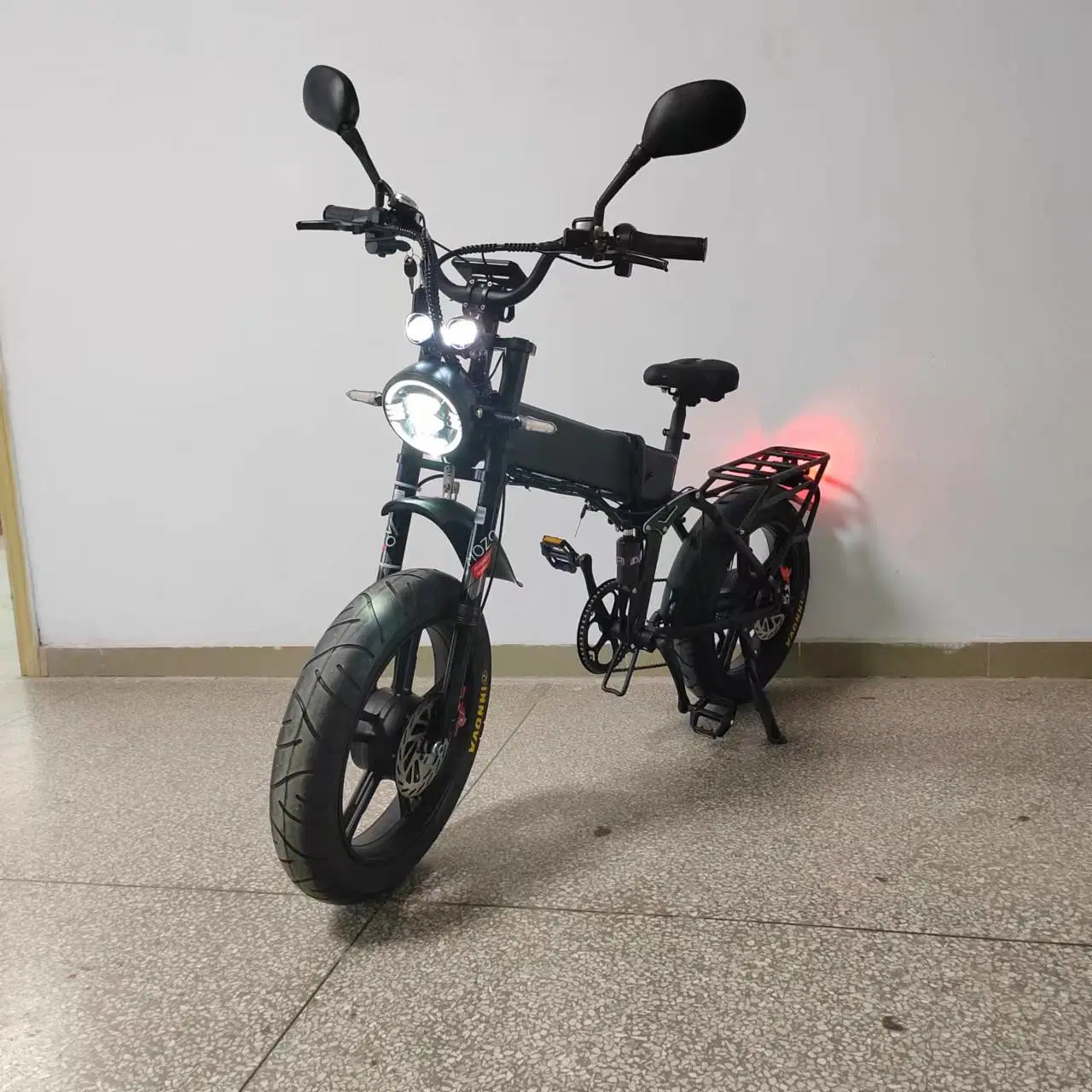 Bicicleta elétrica dobrável 2000 W motor duplo 21 a/48 V Samsung Fat Electric Bike de bicicleta