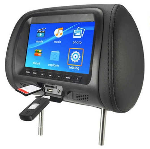 Auto TFT LCD Color Monitor, Headrest Screen, Car Audio& Video