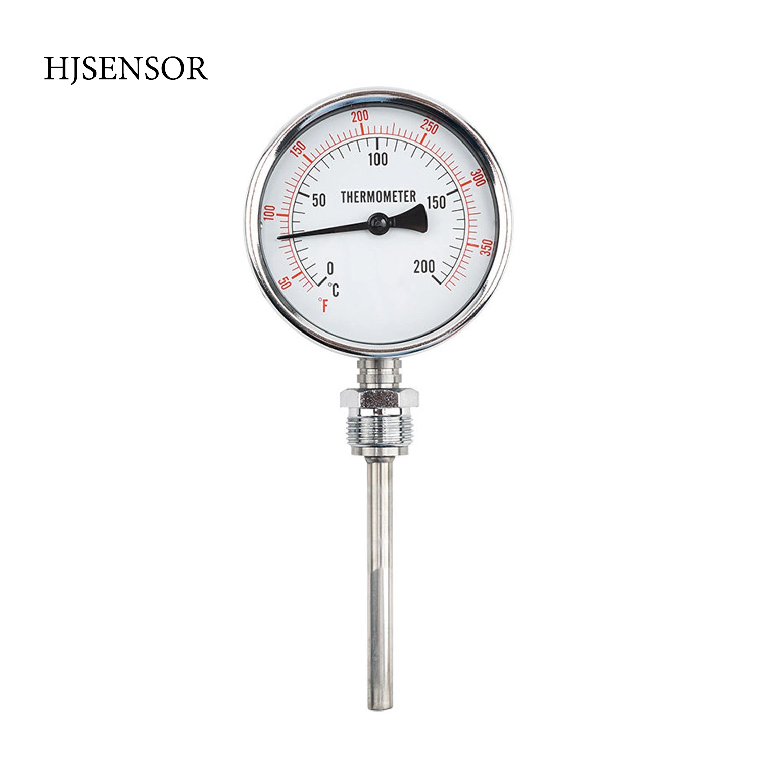 Dual display Stainless Steel Bimetallic Thermometer Temperature gauge