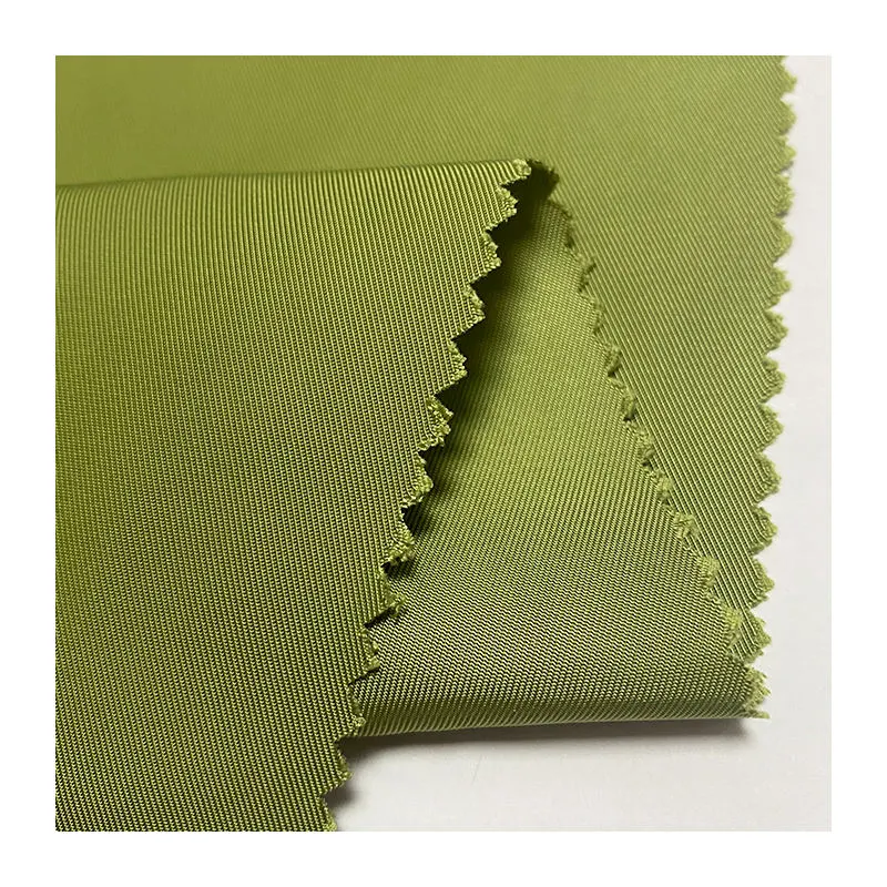 50d 75D 150d High Quality Polyester Fabric Cotton Feeling Recycle Polyester Fabric Imitation Memory Waterproof Coated Fabric