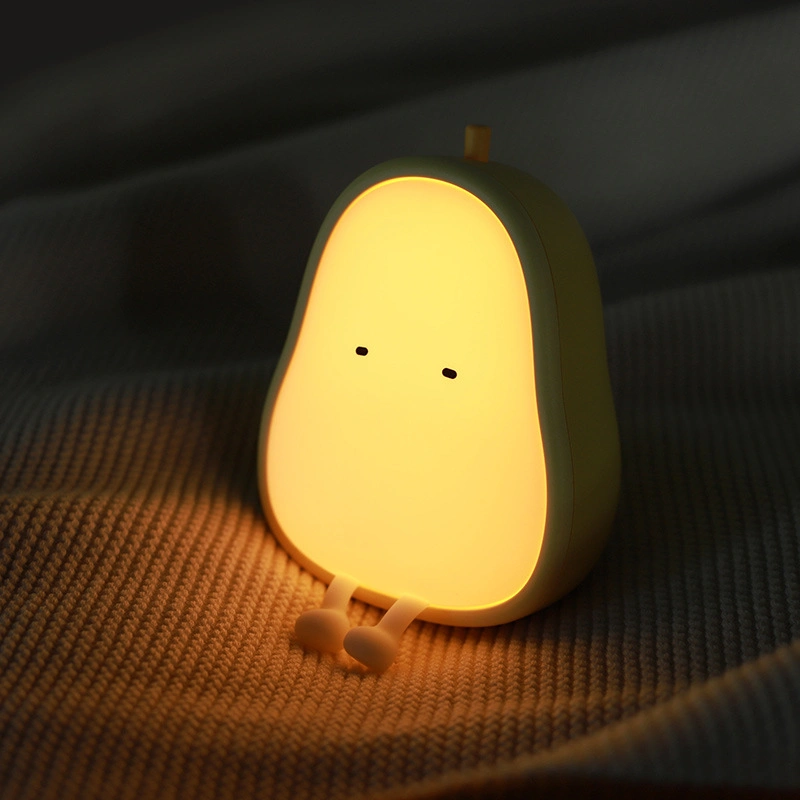 Kids Mini LED Nightlight Pear Avocados Shape Lamps