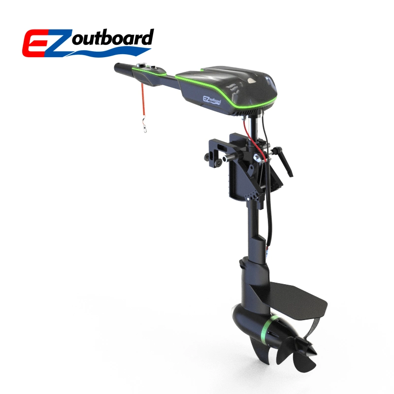 Tiller Control 5HP Electric Outboard Motor,EZ Outboard Motor Engine, Pure Electric Propulsion System