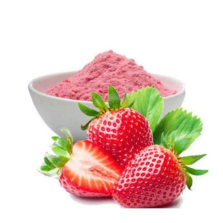 Sheerherb Factory Supply Strawberry Fruit Powder /Freeze Dried Strawberry Powder