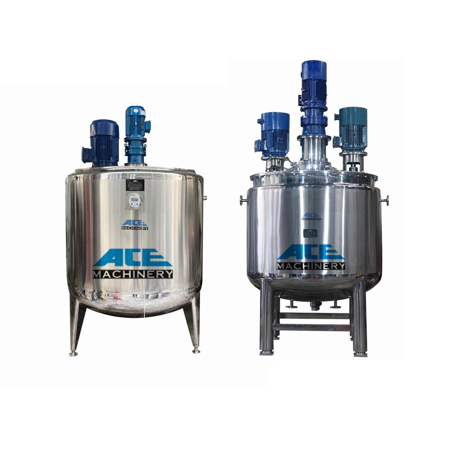 Best Price 2000L 5000L Steam Heating Stirred Vessel Mixer Chemical Jacketed Reactor