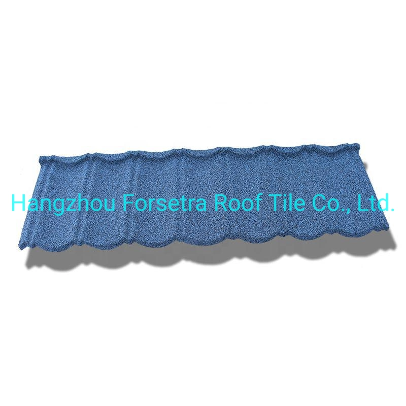 Fireproof Color Sand Milano Metal Roof Tiles New Construction Materials Green House Roof for Sale