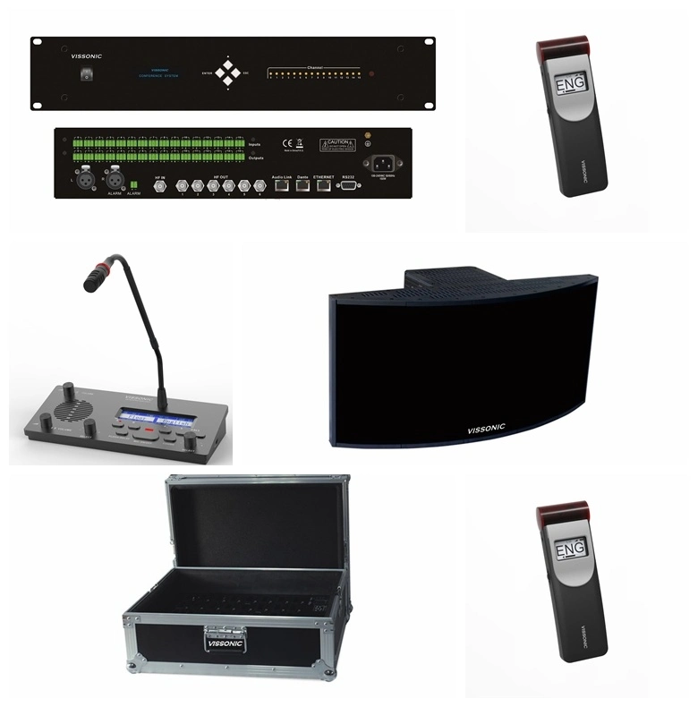 Vissonic 16 Channels Receiver Wireless IR Infared Simutaneous Interpretation System