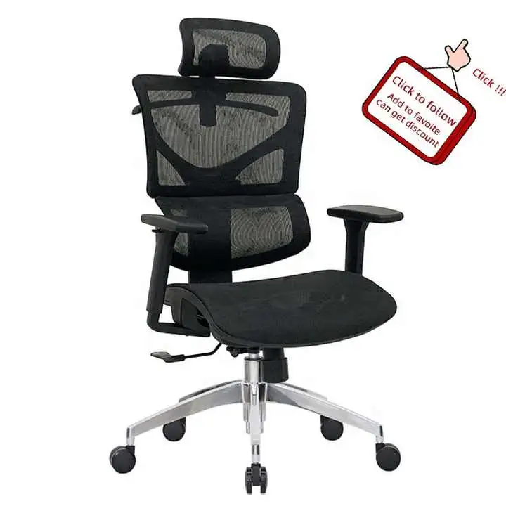 Reasonable Price Executive Mesh Office Chair Ergonomic with BIFMA Passed Nylon Armrest