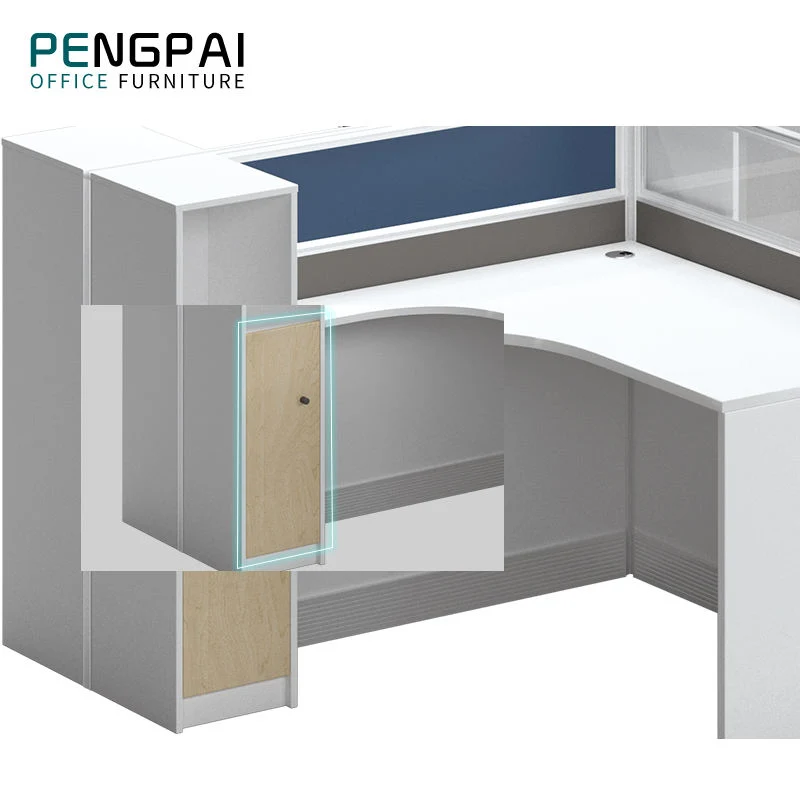 Pengpai 4 Personen Executive Office Schreibtisch Computer Büro Arbeitsplatz Möbel Partition