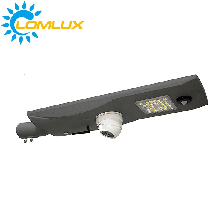 Outdoor Waterproof Aluminum Housing IP66 SMD 30W-150W Integrated All in One Solar Street Lamp