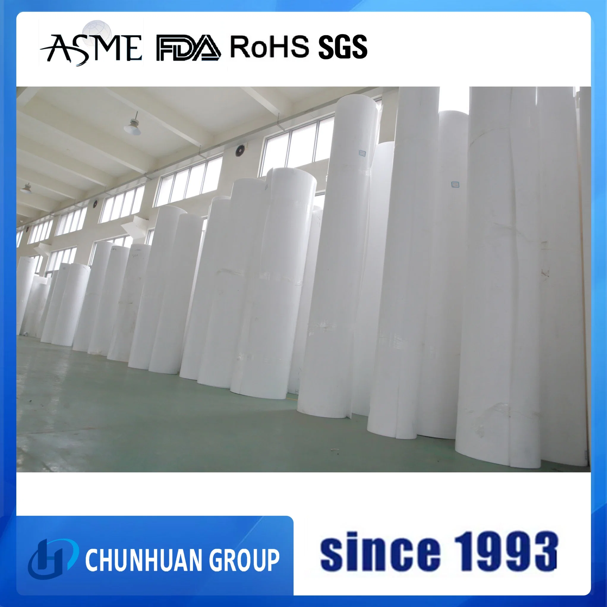 Wholesale/Supplier Factory White Glass Fiber Filled PTFE Skived Rolled Plastic Sheet