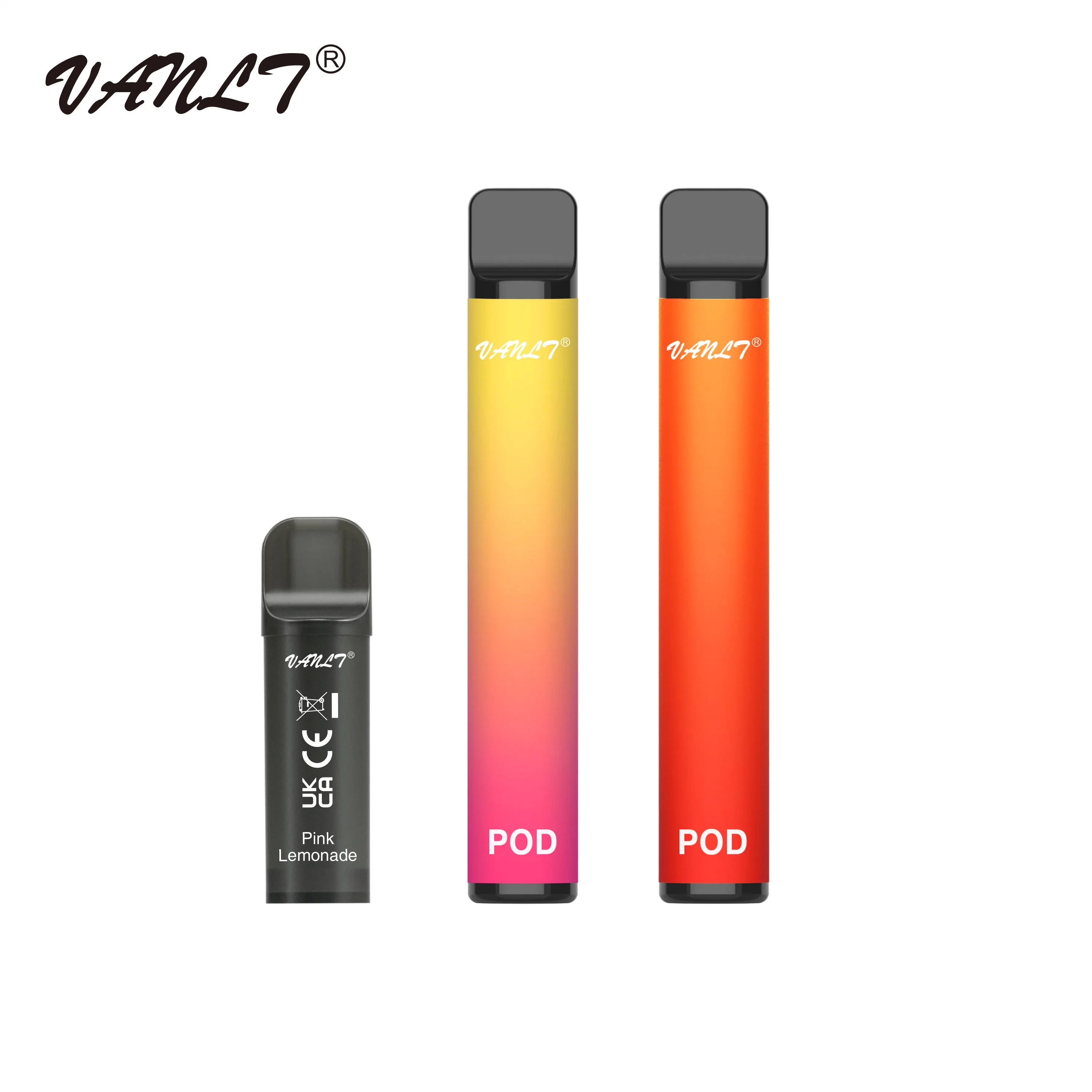 Vanlt Vape Pen Pods Device Kit prérempli Puff Double Puff Plus bouchon jetable