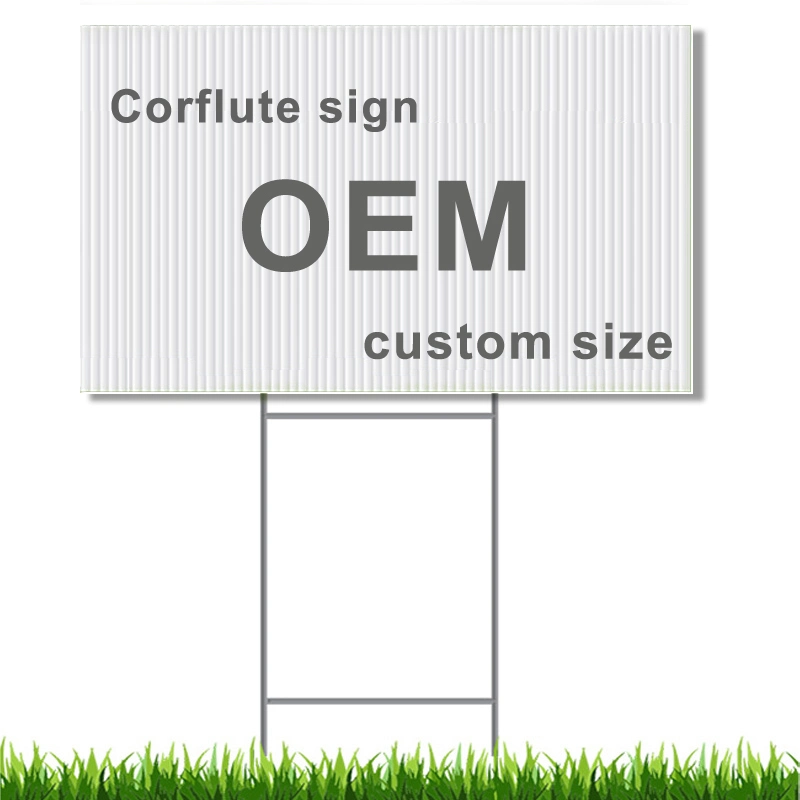 Outdoor and Indoor Corflute Billboards, Signboard, Graphic Art, Display Stand & Rack