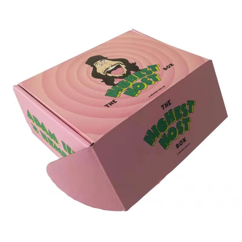 China Suppliers Delicate High Performance Recycled Printed Corrugated Paper Box Package