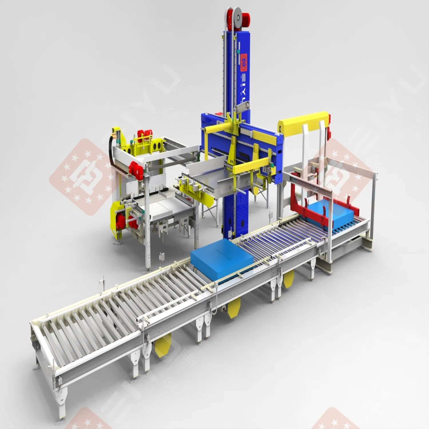 Solución de embalaje de cajas secundarias final de línea Automatización de envases Industrial