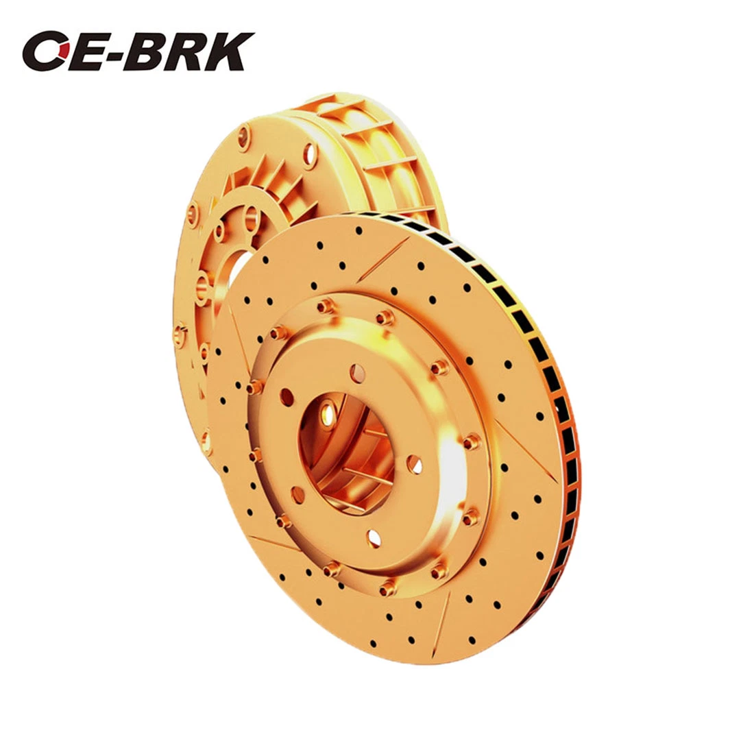 Auto Parts Slotted and Drilled Brake Disc for All Kinds of Japanese Car