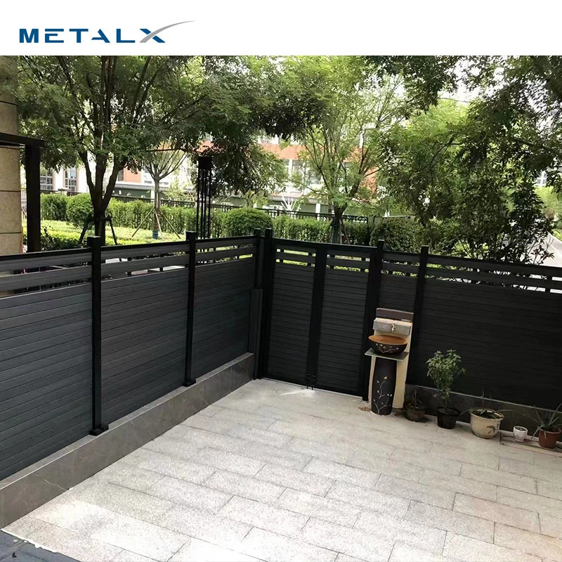 High Quality Co-Extract Wood Plastic Composite WPC decking Fence Board المبارزة بالسيف