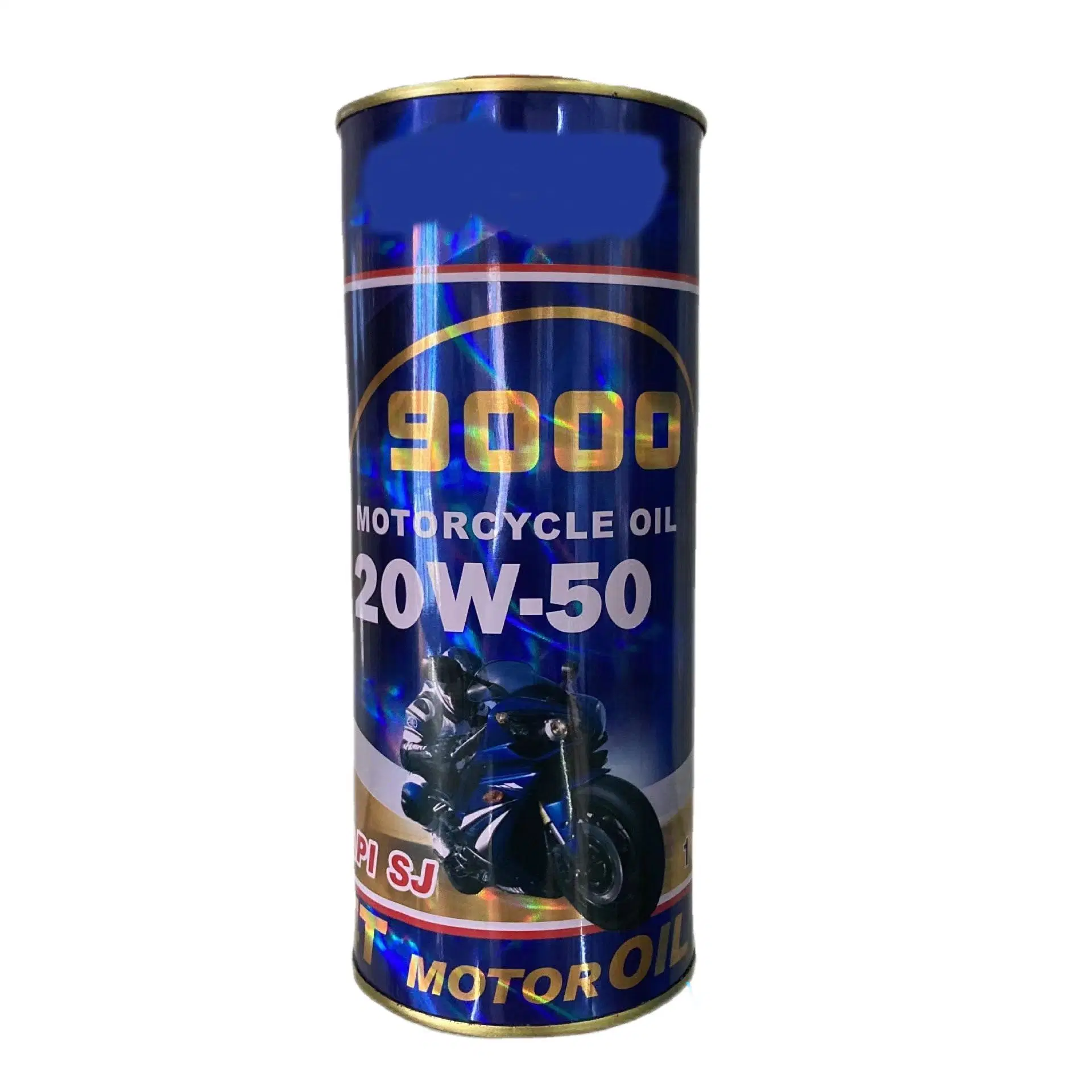 Motorcycle Oil 4t Round Tin Oil Is Exported Fob