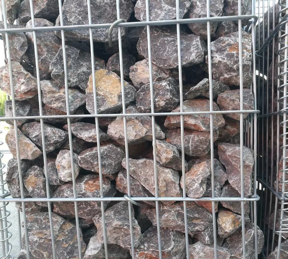 0.5*0.5*0.5m Welded Wire Gabion Mesh Hot Dipped Wire