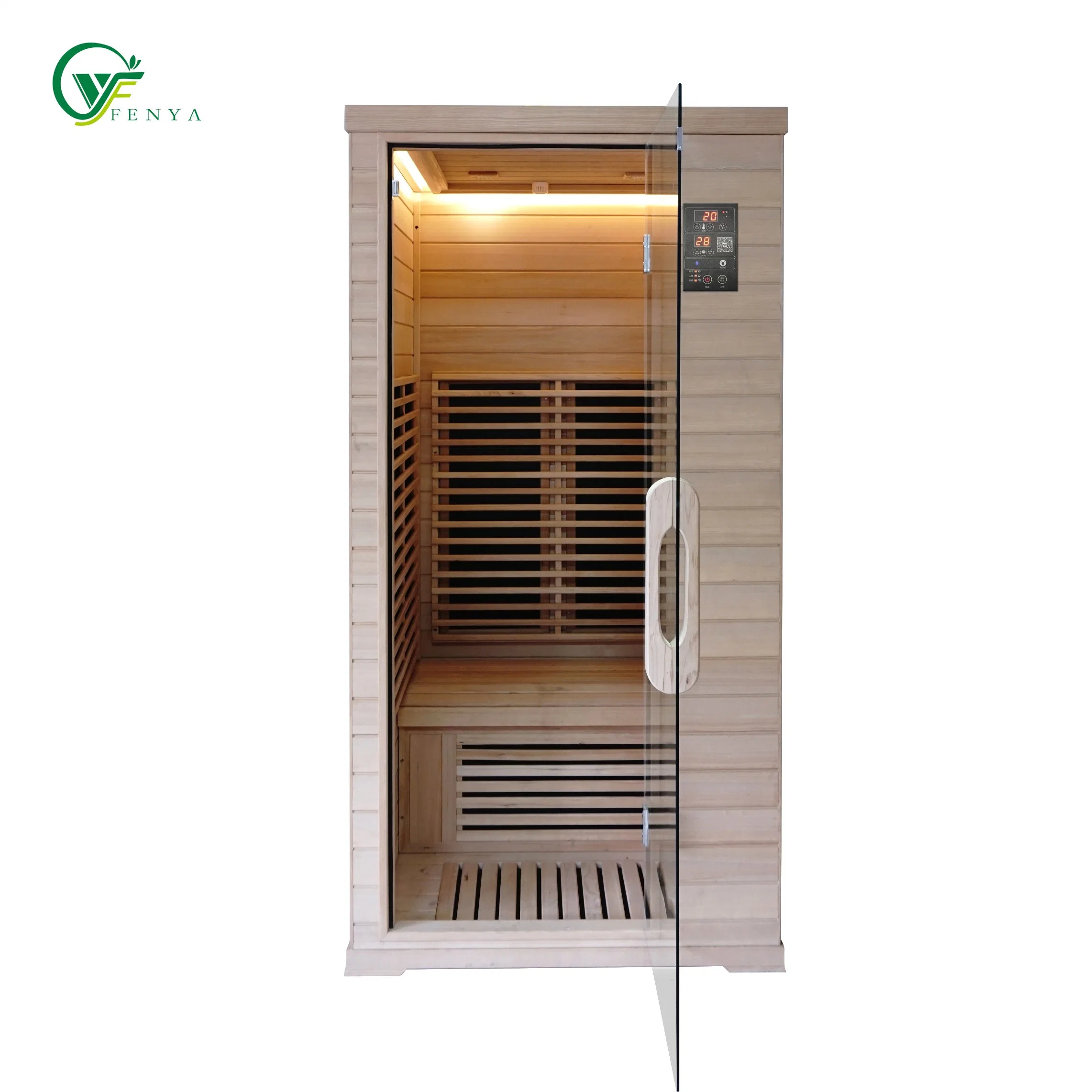 New Design Small Hemlock 2 Person Infrared Sauna Cabin