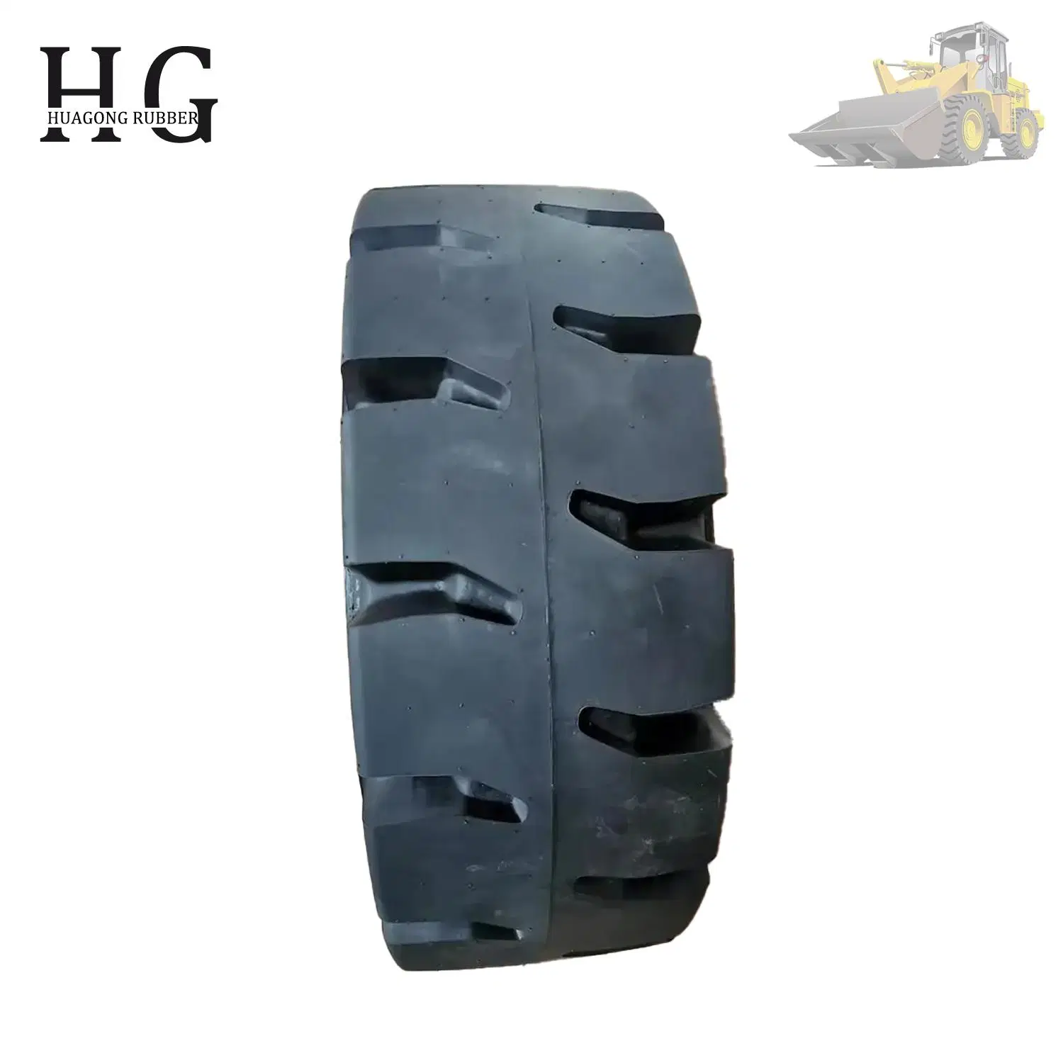 Huagong Hochwertige Nylon OTR Reifen Earthmover Reifen Grader Loader Planierraupen-Lkw-Reifen (1200-20 1400-20 1400-25 1300-25 1400-24)