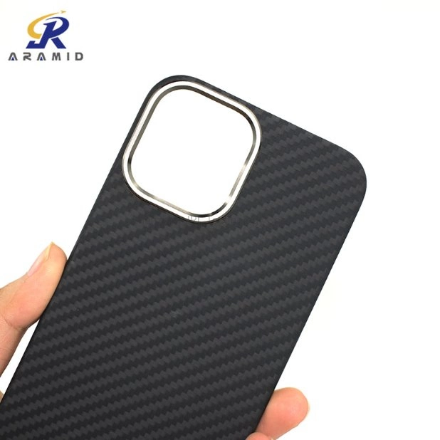 Metal Ring Protective Camera Design Aramid Fiber iPhone 14 Cases Phone Accessory Supplier