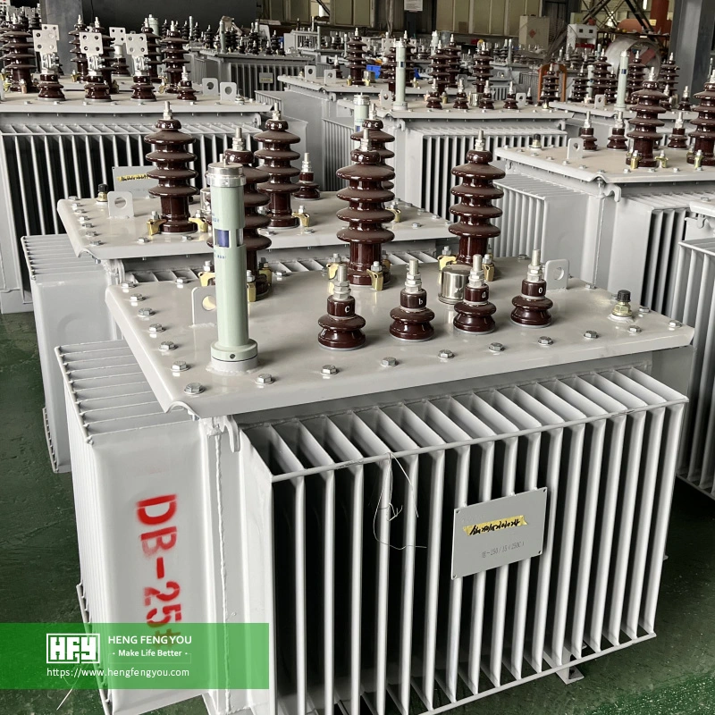 Low Wastage 11kv Power Distribution Transformer Power Supply, 3 Phase Step Down 11kv Voltage Distribution Oil Immersed Transformer