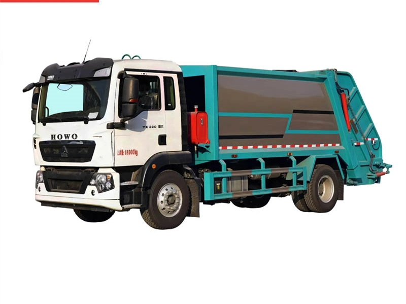 Ycs04200-60 Engine Model Compressed Garbage Truck with 1: 2.5 Compression Ratio