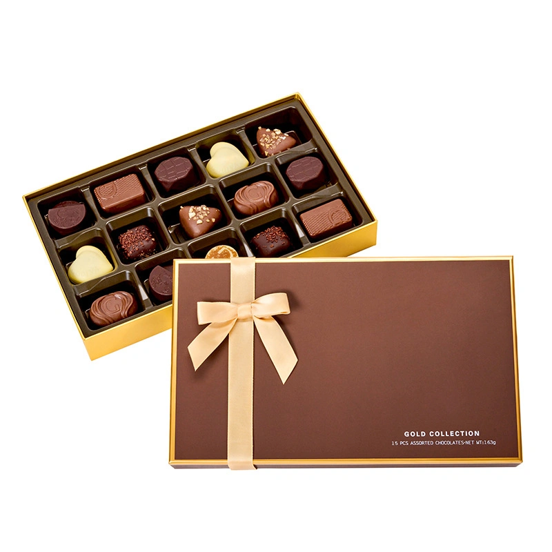 Manufacturer Wholesale/Supplier Custom White Cardboard Food Grade Gift Packaging Chocolate Box