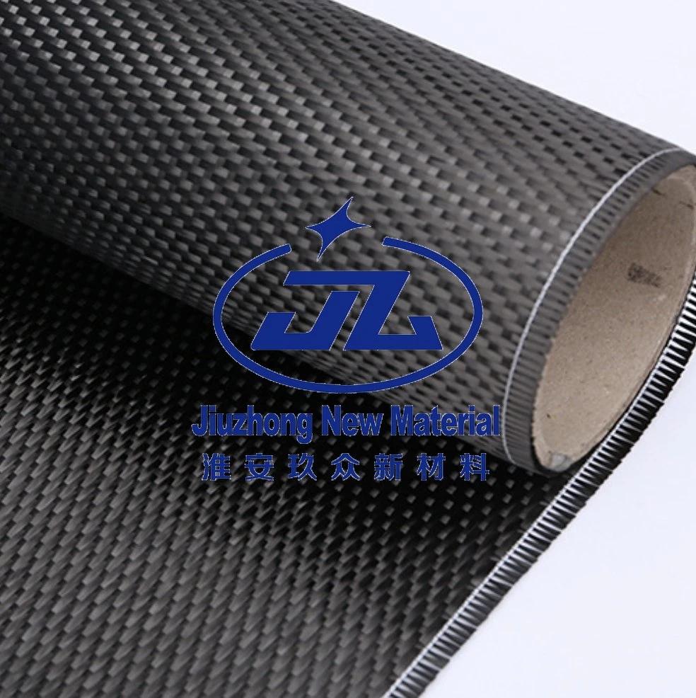 China Fabrik hohe Qualität 1K 3K 6K 12K Ebene und Twill Carbon-Gewebe