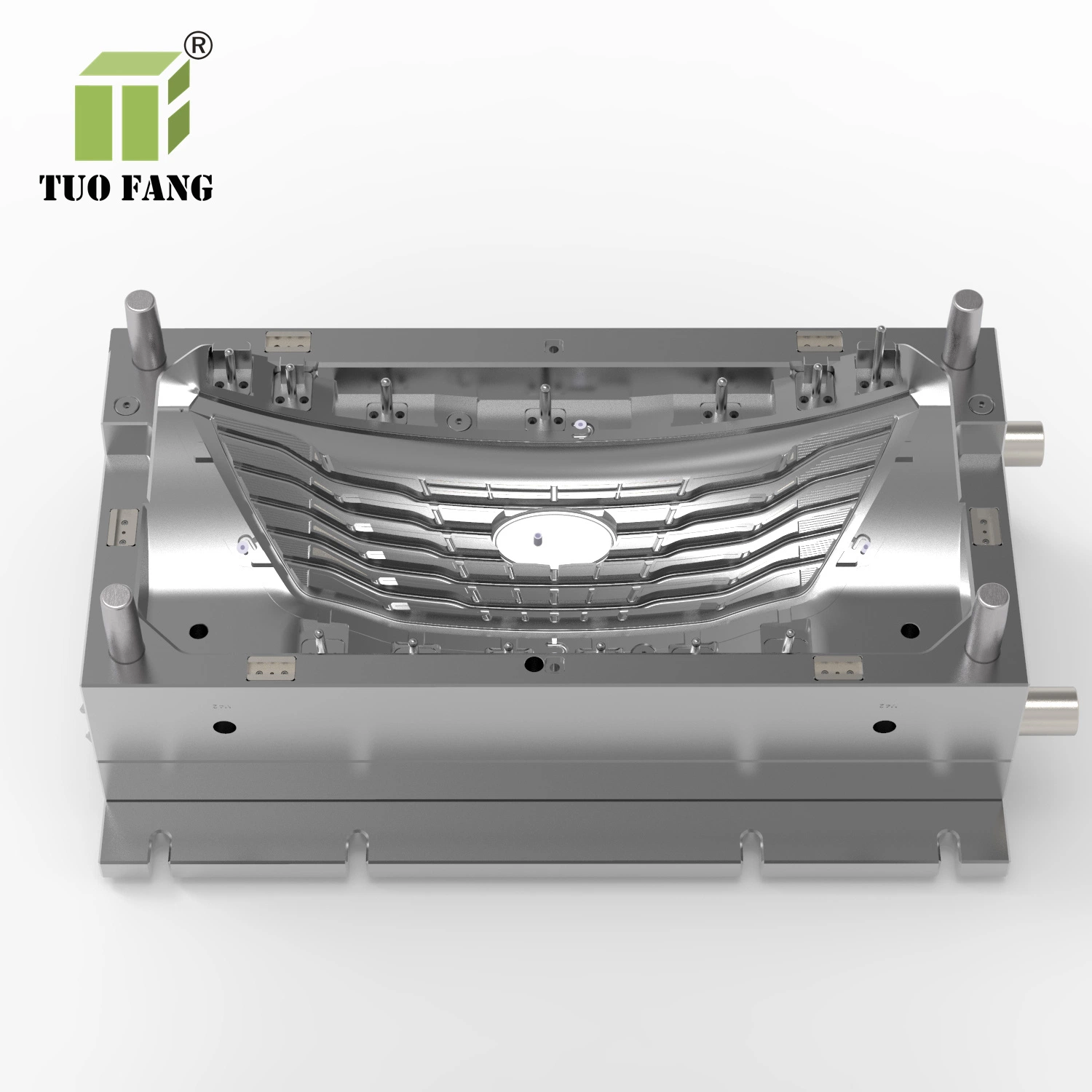 Plastic Injection Mould for Car Front Grill Cover Auto Front Grill Mould