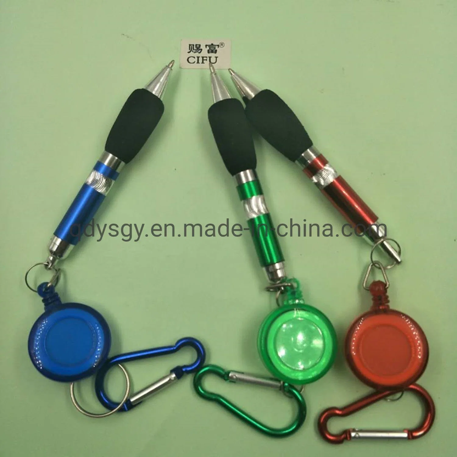 School Stationery Climbing Button Ball Pen