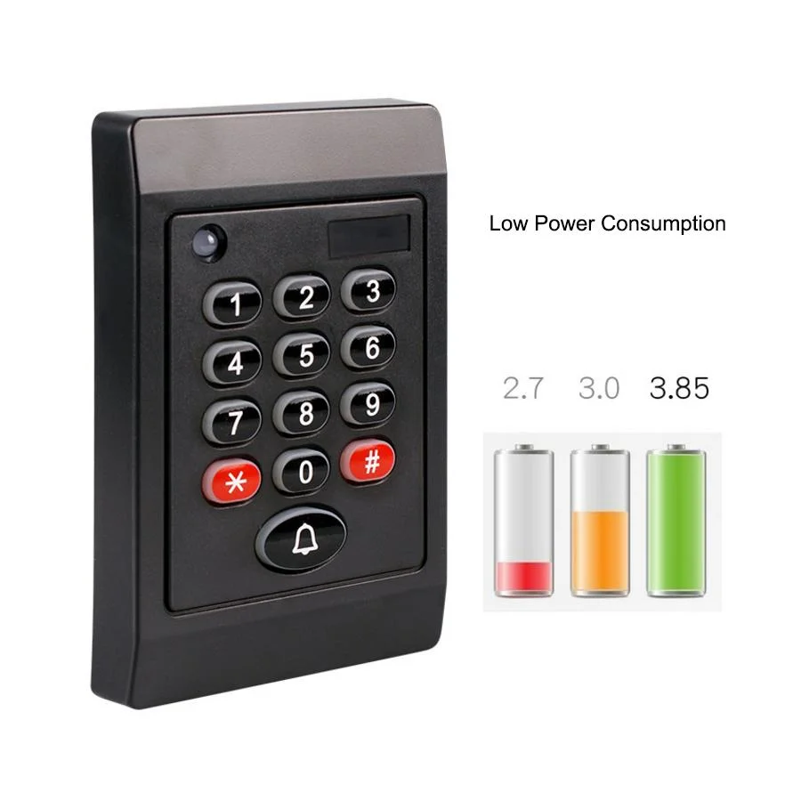 Wasserdichte Wand 125kHz RFID Access Control Tastatur Wiegand Reader mit Kartenleser