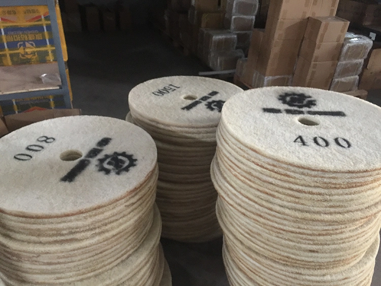 High Tech Grinding 27inch High Speed Dry Polishing Diamond Pads