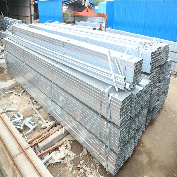 25*25 mm do tubo do Tubo de Aço Quadrado Galvanizado