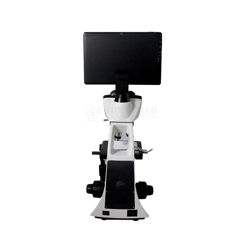 Sy-B129f2 Lab Equipment Optical Biological Binocular Microscope with Touch Screen