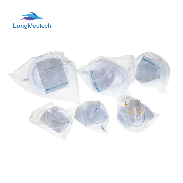 Disposable PVC Anesthesia Mask Medical Oxygen Mask