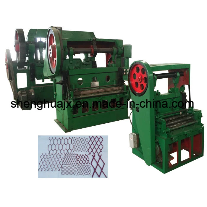 Expanded Metal Plate Diamond Mesh Machine for Filter Cover