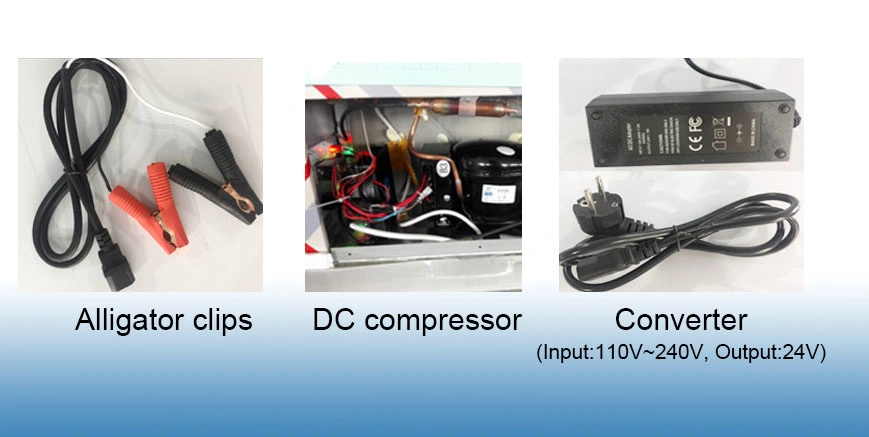 162L COMPRESOR DC Pecho pequeño portátil nevera/congelador