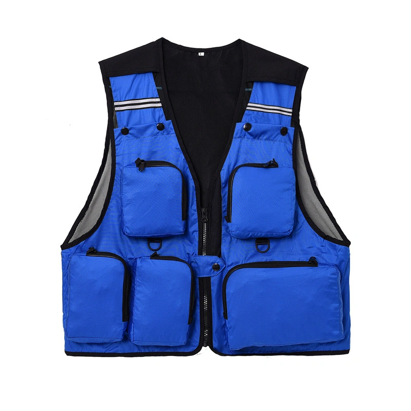 Hot Quality Multi-Pocket Fishing Vest Adult Jacket Floating Cloth for Sale