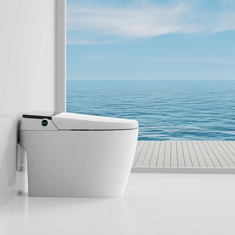 Moderne intelligente Keramik Badezimmer Smart WC mit wasserdichter Fernbedienung