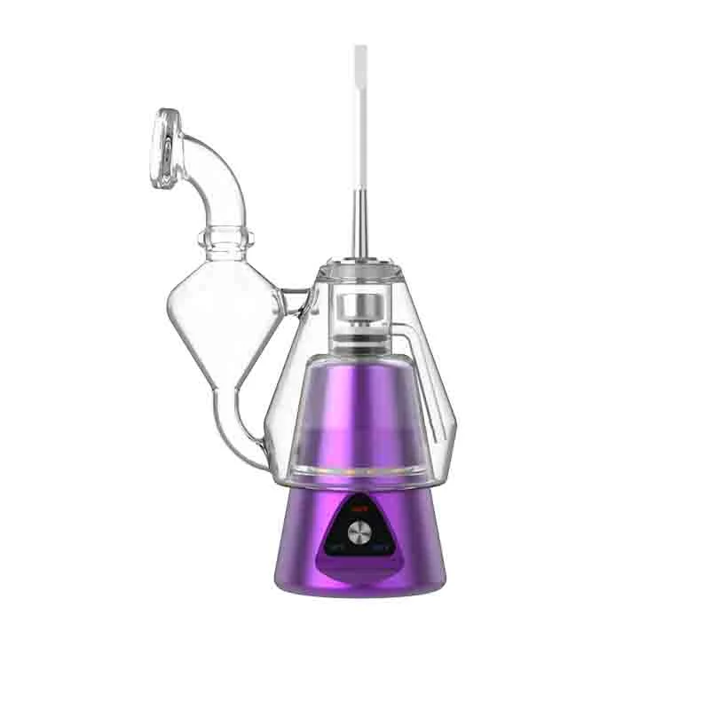 Originales de Originales de fábrica Hookah Beleaf DAB Digital T-Enail cera vaporizador Vaporizador de hierba de vidrio multifuncional aduanas OEM ODM DAB Rig vaporizador Venta caliente de EE.UU.