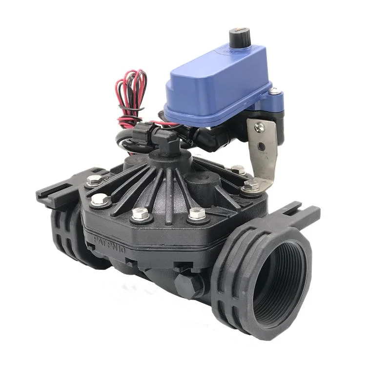 Import China Goods Plastic Irrigation Hydraulic Solenoid Valve