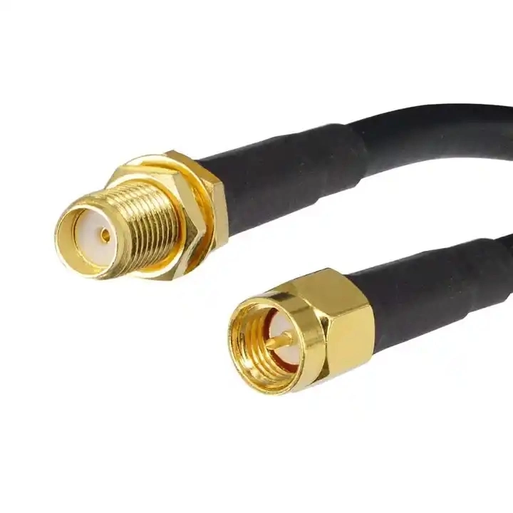 Waterproof Coaxial Male Female CCTV Cable Rg11 Rg58 RG6 RF BNC Connector Coaxial Television Cable