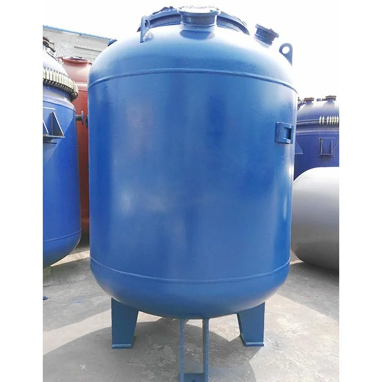 Vertical Horizontal Ss Ms Carbon Steel Q235 Q345 Glass Lined Storage Tank/Vessel/Receiver