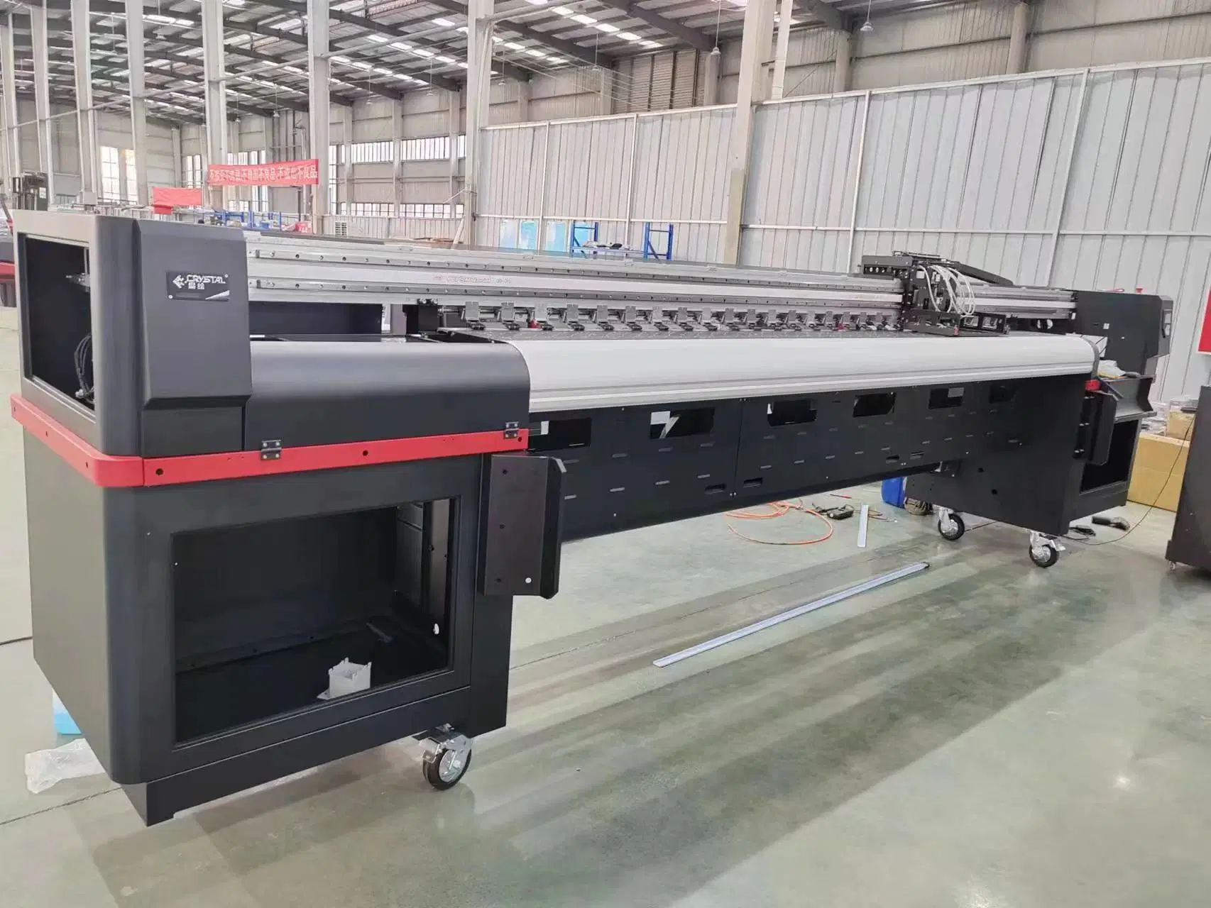 3.2m Crystaljet Cj7000 Seiko508/Konica512I Printhead Solvent Printer Machine